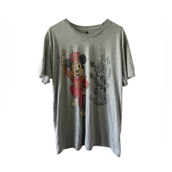 Disney Tops - Disney Mickey Mouse Graphic T-Shirt | Size XL | Marching Band Design